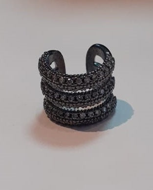 EAR CUFF AROS SHINE GRAFITE
