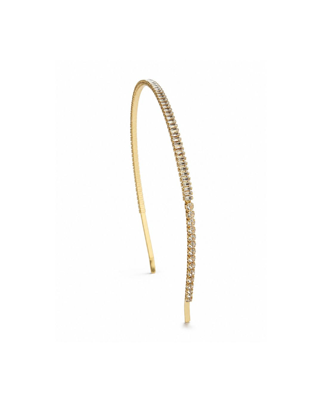 TIARA ZIRCÔNIA SHINE DOURADO