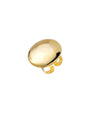 ANEL BOTÃO BOLD DOURADO | ELETROFORMAÇÃO