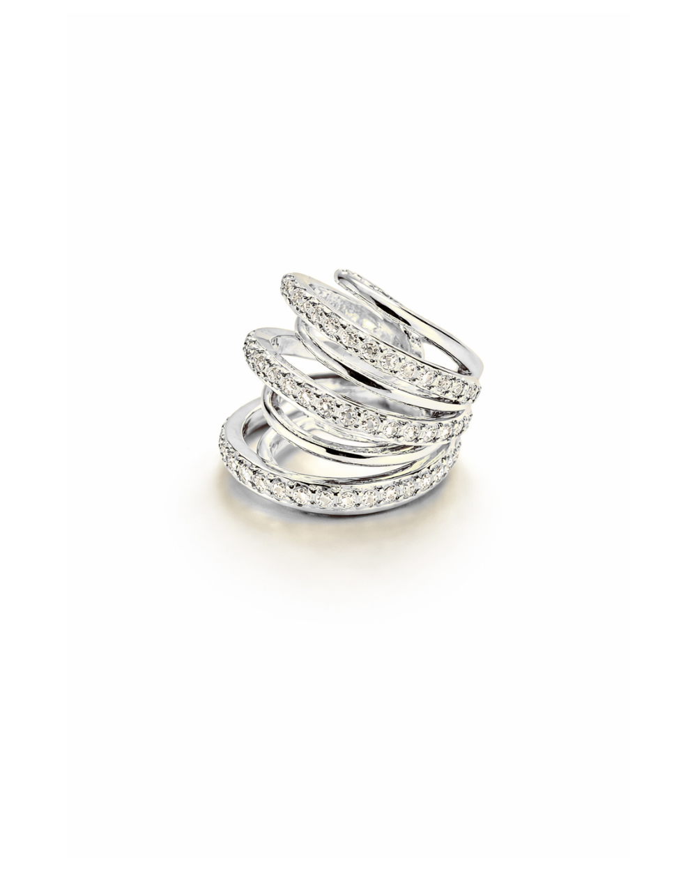 EAR CUFF SHINE PRATEADO