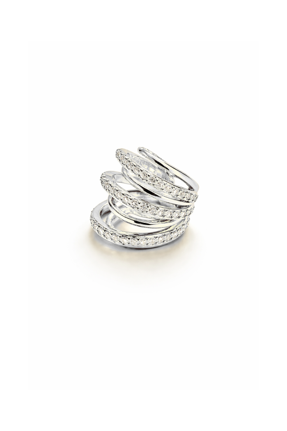 EAR CUFF SHINE PRATEADO