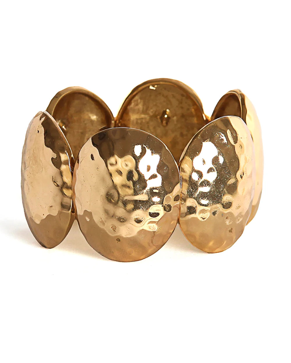 BRACELETE TEXTURIZADO OURO VINTAGE