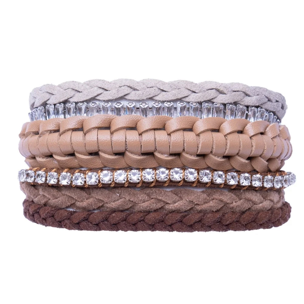 BRACELETE BOHO MIX DE BANHOS