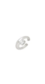 EAR CUFF STRASS ESSENTIAL PRATEADO