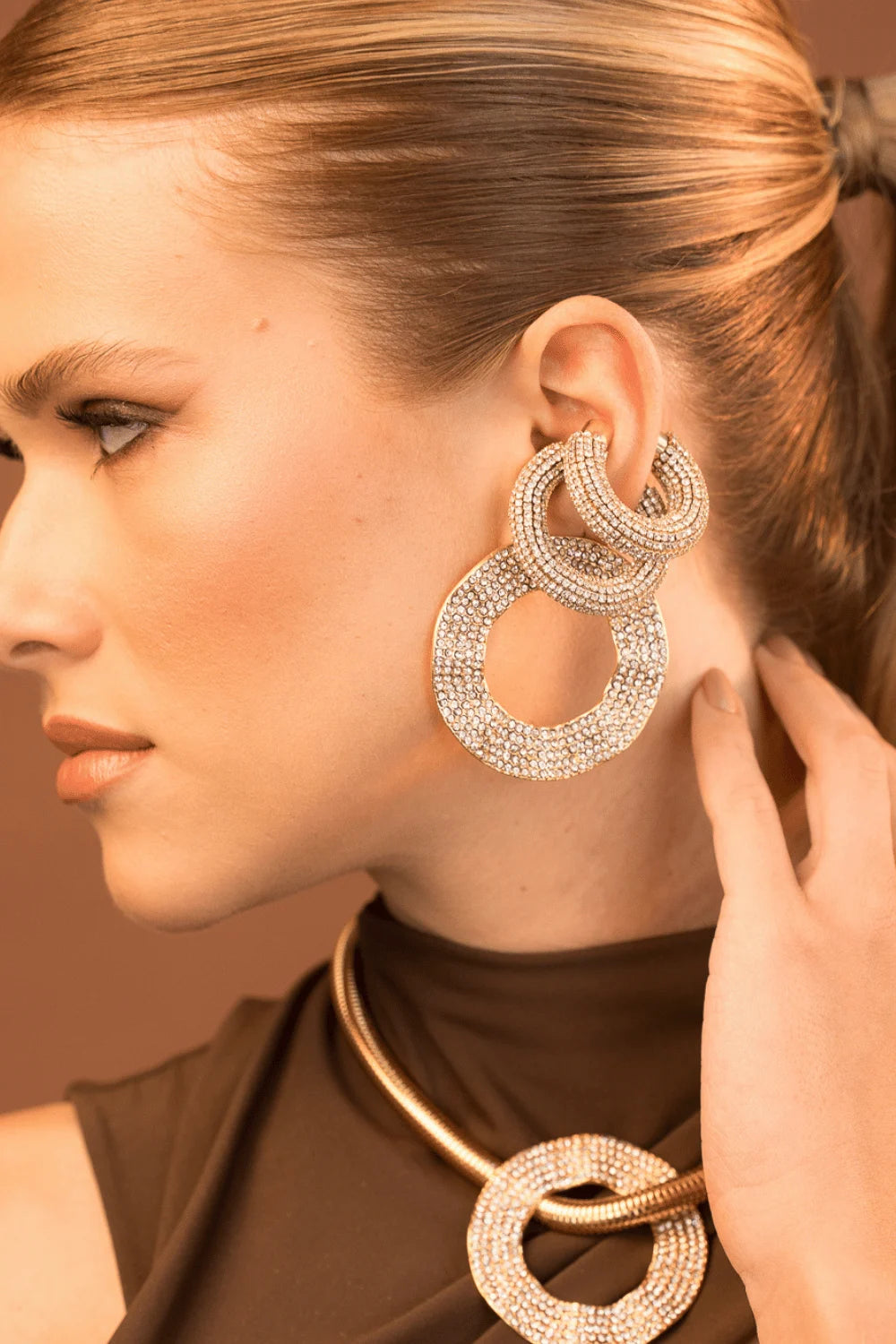KIT DE EAR CUFFS SHINE DOURADO