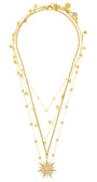 KIT COLARES STAR DOURADO