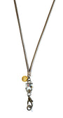 PHONE STRAP PRATEADO