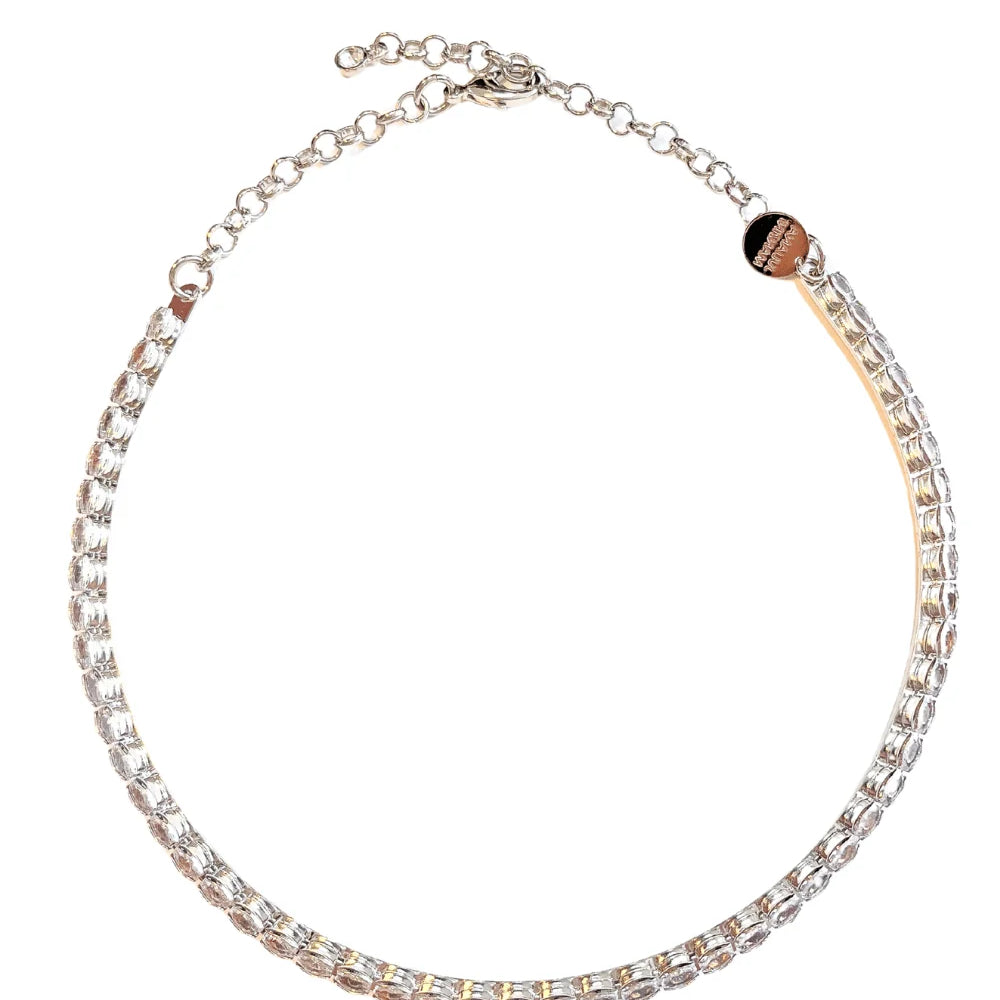 CHOKER SHINE PRATEADO