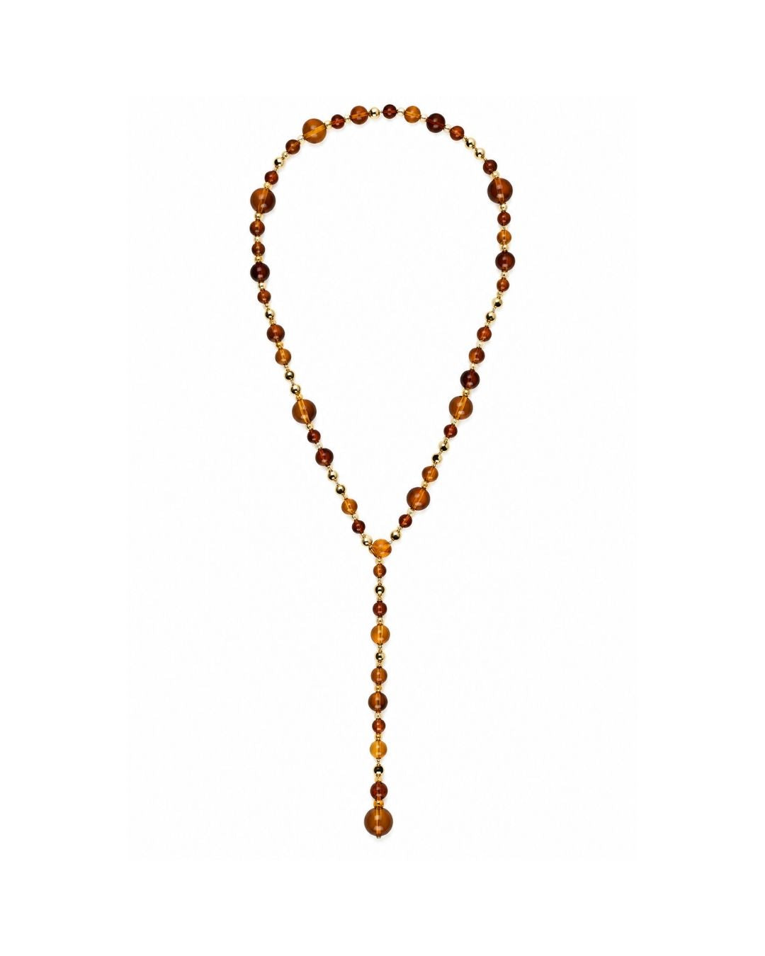 COLAR 3 EM 1 ESFERAS TARTARUGA DOURADO