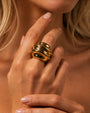 MAXI ANEL BOLD DOURADO | ELETROFORMAÇÃO