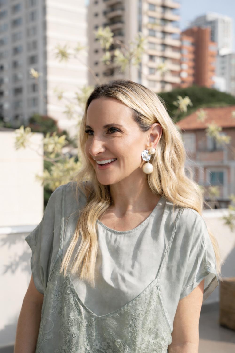Kit de Brincos Multifuncional Essenza com Pérolas e Argola Orgânica