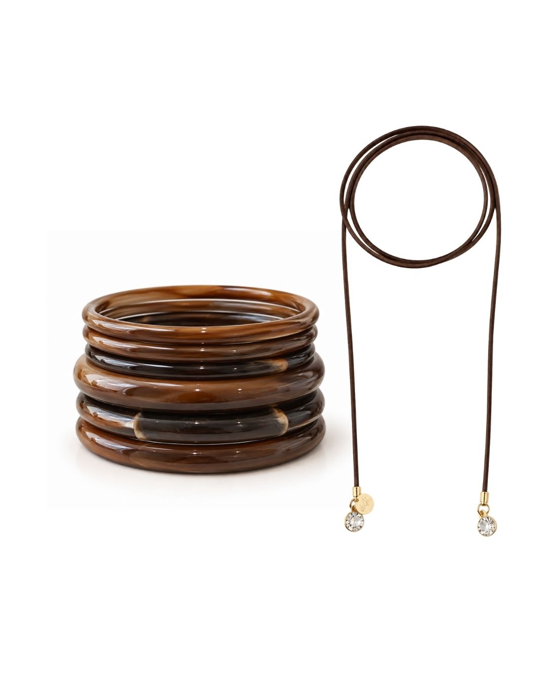KIT DE PULSEIRAS MARROM