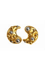 BRINCO MEIA LUA MIX & MATCH DOURADO