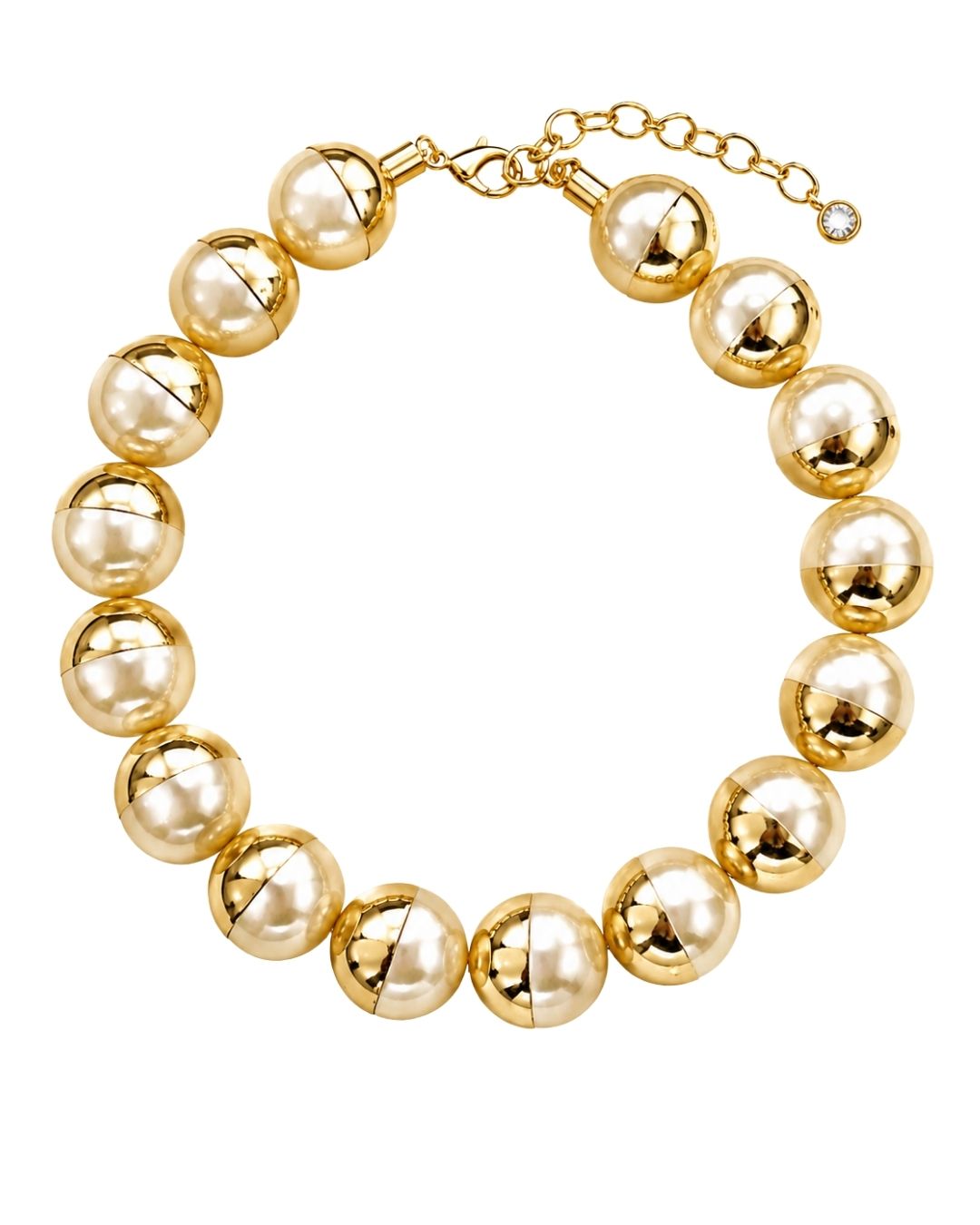 COLAR PÉROLA DOURADO