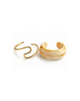 KIT PULSEIRA MARFIM ORGÂNICO DOURADO