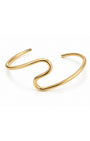 BRACELETE ORGÂNICO DOURADO