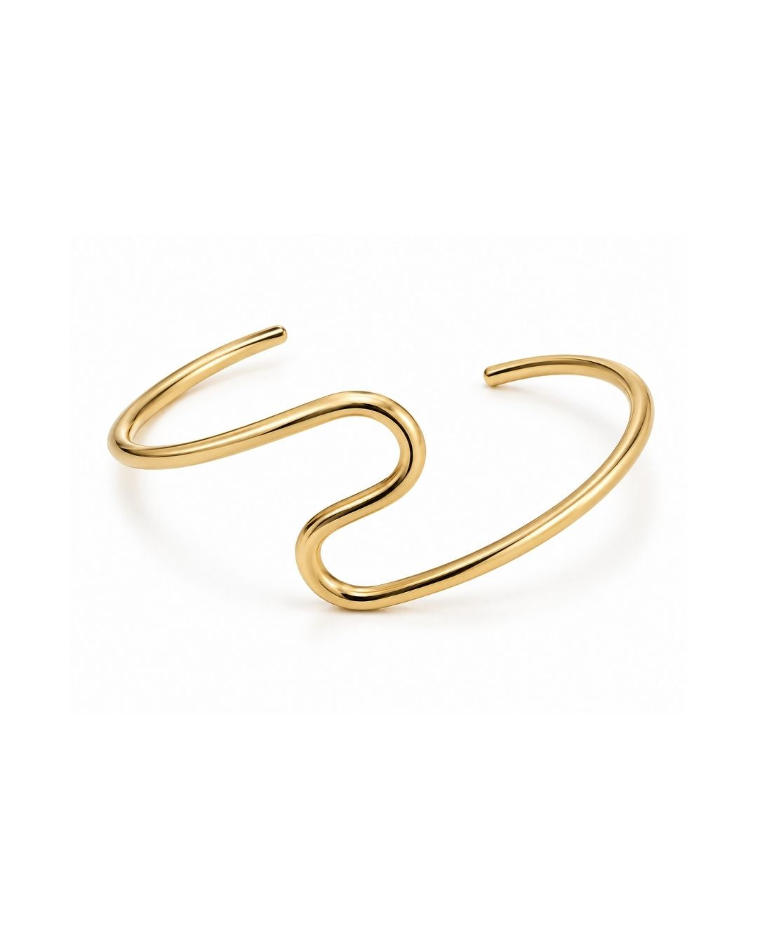 BRACELETE ORGÂNICO DOURADO