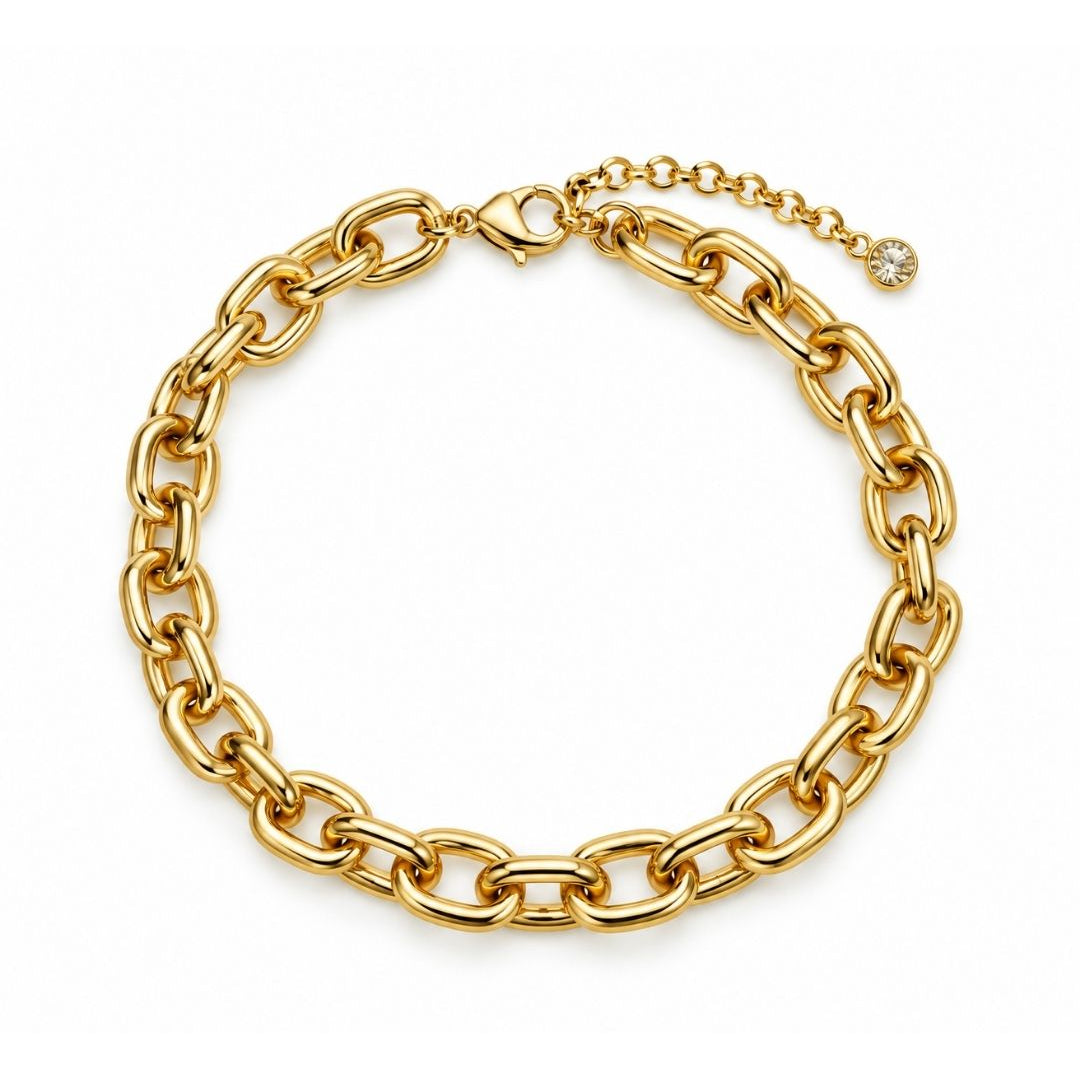 COLAR ELOS DOURADO
