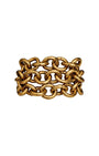 BRACELETE ELOS METALILIC BROWN