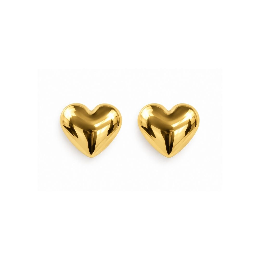 BRINCO MÉDIO CORAÇÃO DOURADO