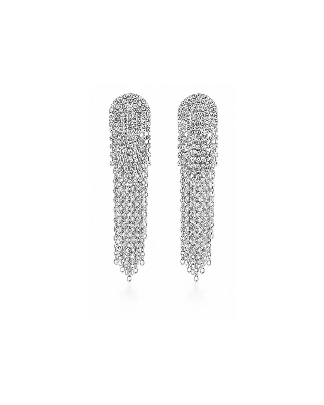 BRINCO SHINE CORRENTE HANDMADE PRATEADO