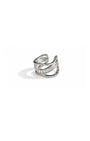 Ear Cuff Organic Shine Prateado