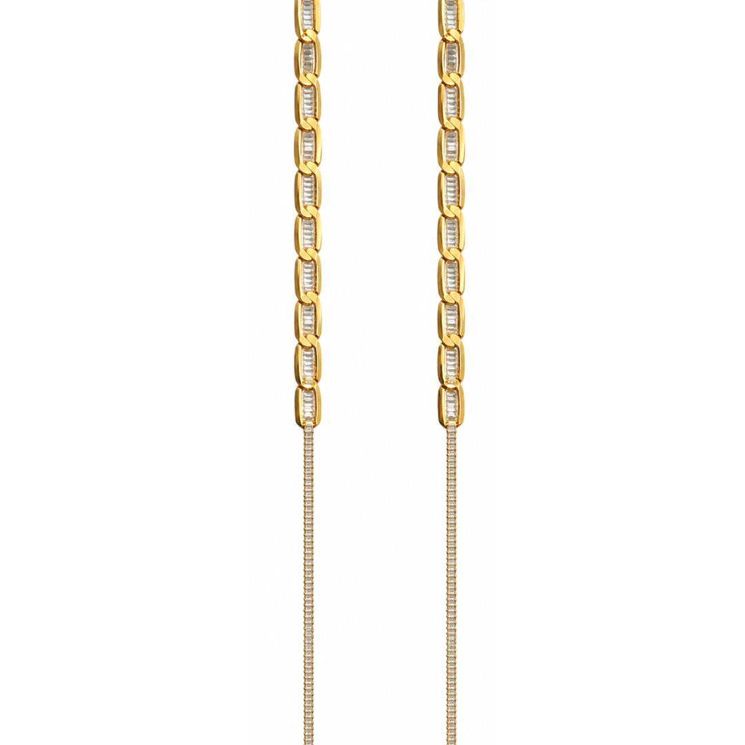 Brinco Elos Shine Dourado