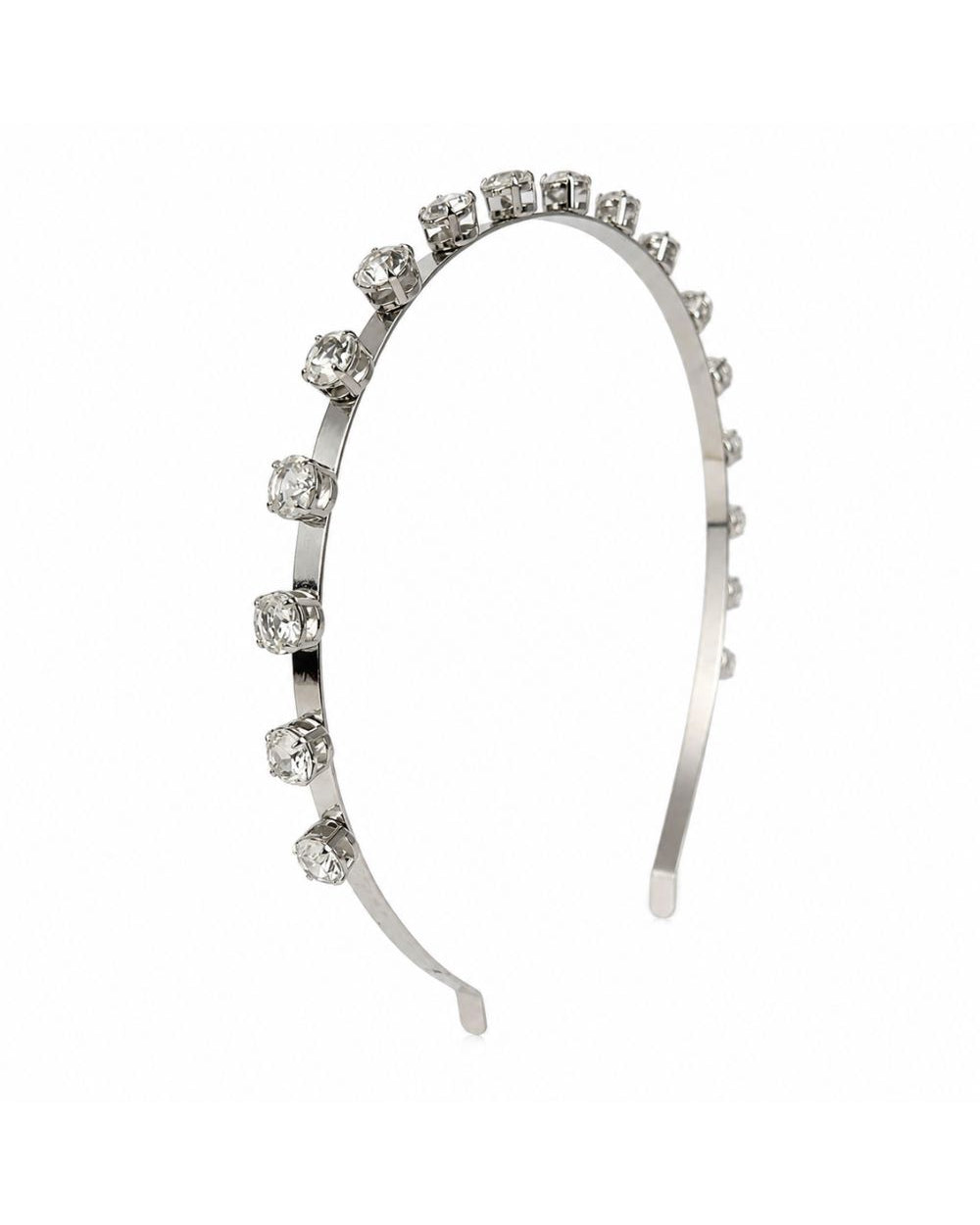 TIARA STRASS SHINE PRATEADO