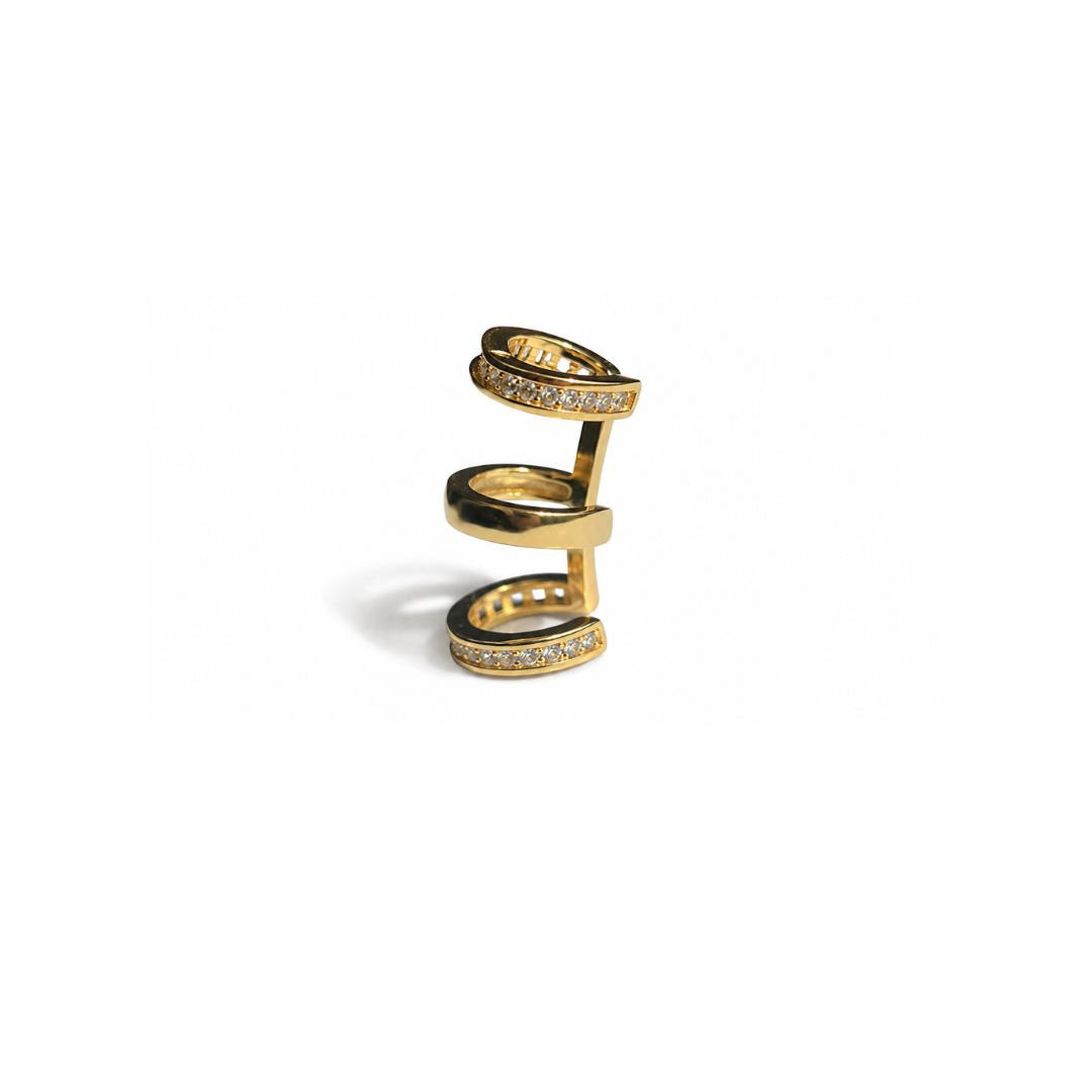 EAR CUFF AROS SHINE DOURADO