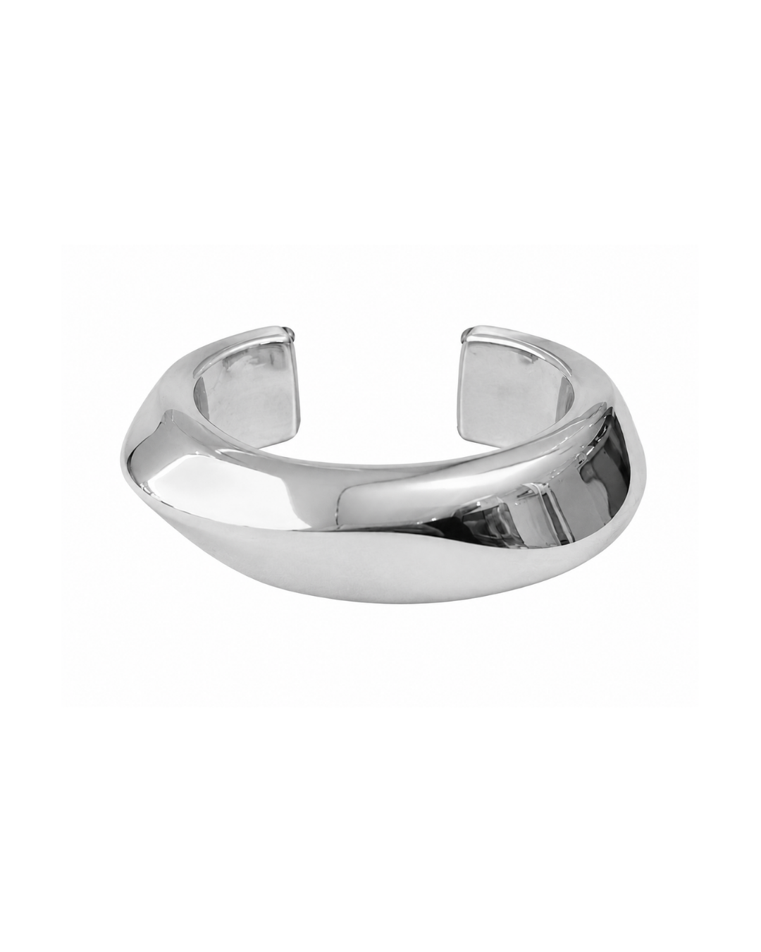 Bracelete Design Prateado Eletroformação
