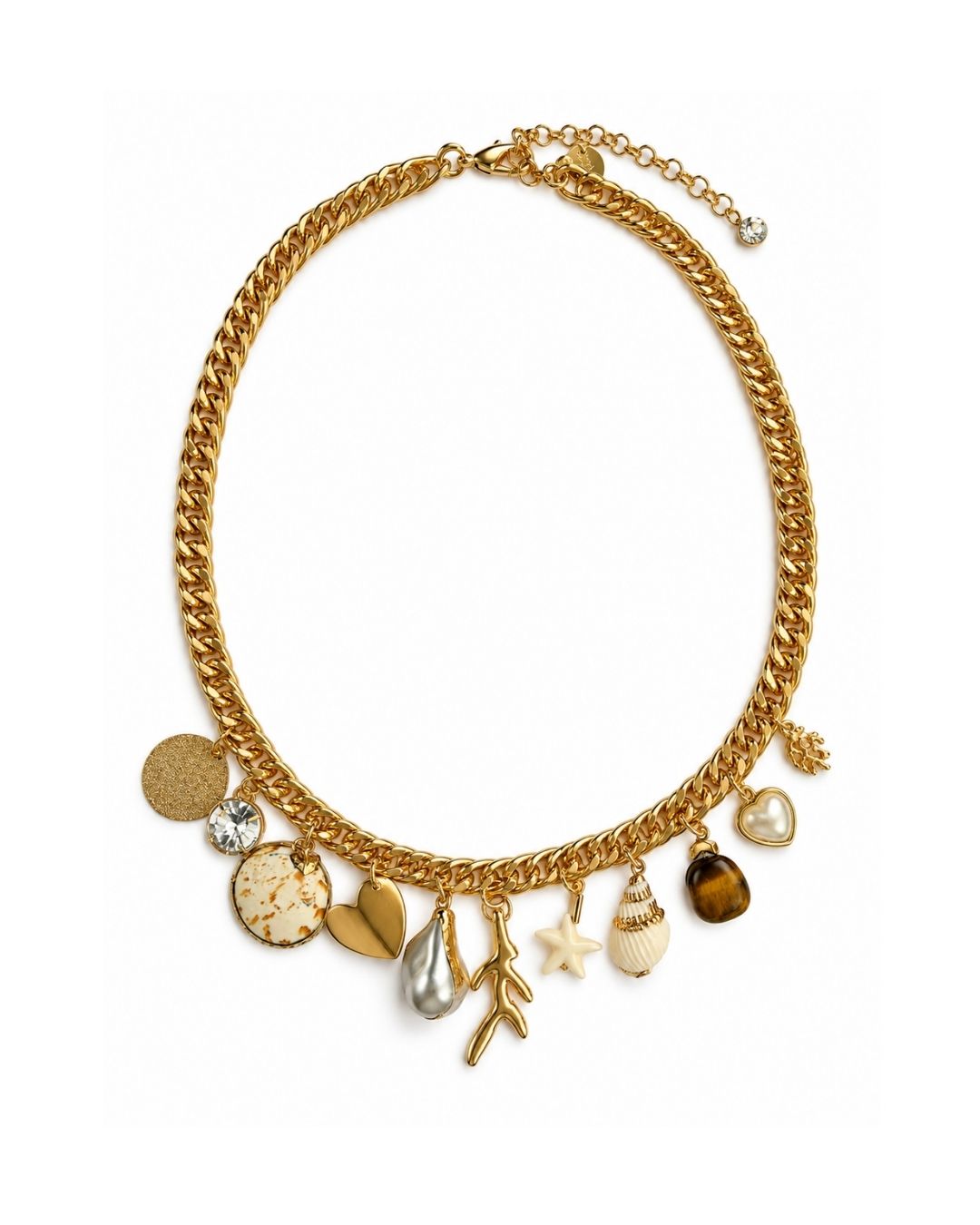 COLAR CURTO OCEAN DOURADO