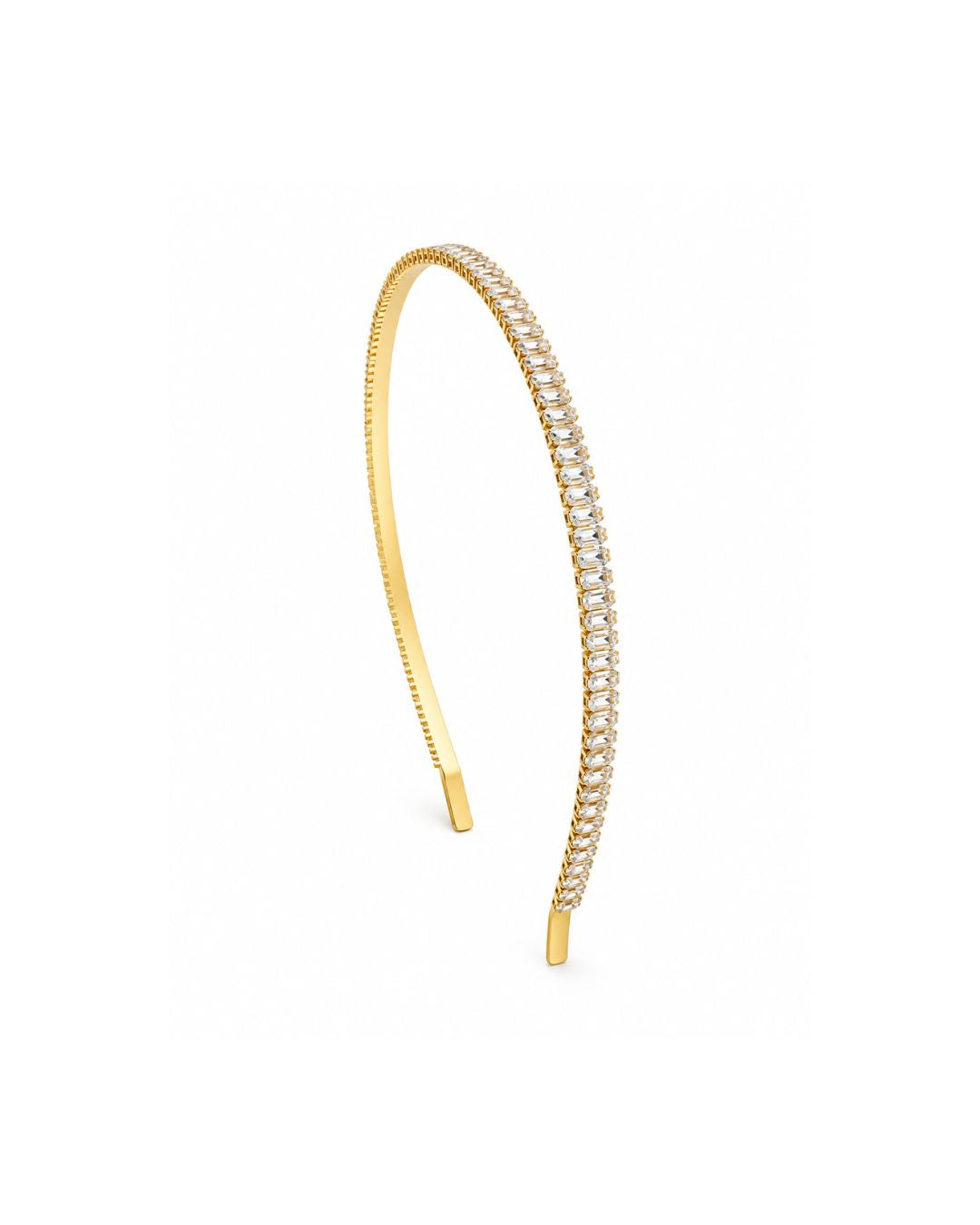 TIARA STRASS SHINE DOURADO