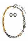 KIT COLAR 2 EM 1 E BRINCO ELOS MIX | STRASS APLICADOS