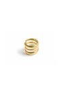 Ear Cuff Aros Design Dourado