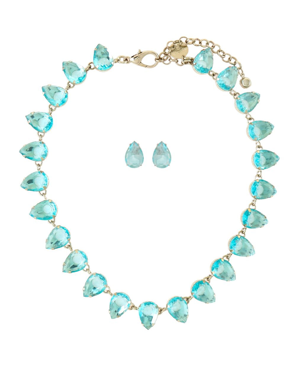 KIT COLAR E BRINCO EXCLUSIVE AZUL