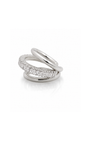Ear Cuff Zircônia Shine Prateado