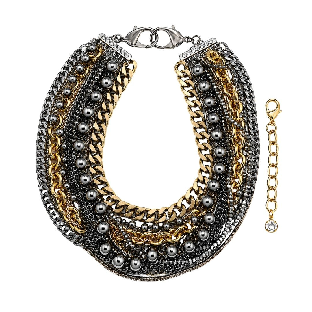 MAXI COLAR CORRENTARIA MIX AND MATCH
