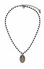 COLAR LONGO SANTO HANDMADE PRETO