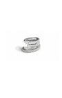 EAR CUFF SHINE ORGANIC PRATEADO