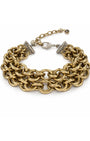 MAXI COLAR ELOS METALLIC BROWN