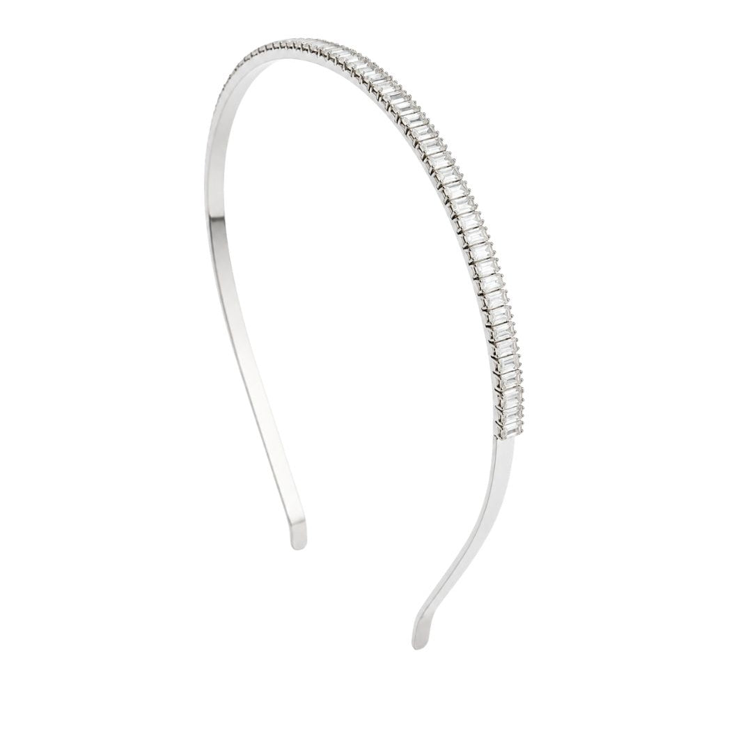 TIARA ZIRCÔNIA SHINE PRATEADO