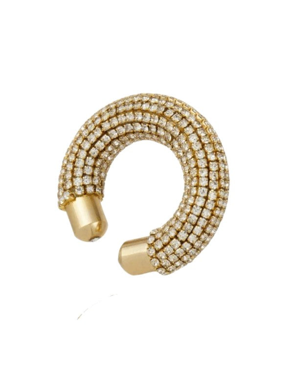 EAR CUFF SHINE DOURADO CRAVEJADO