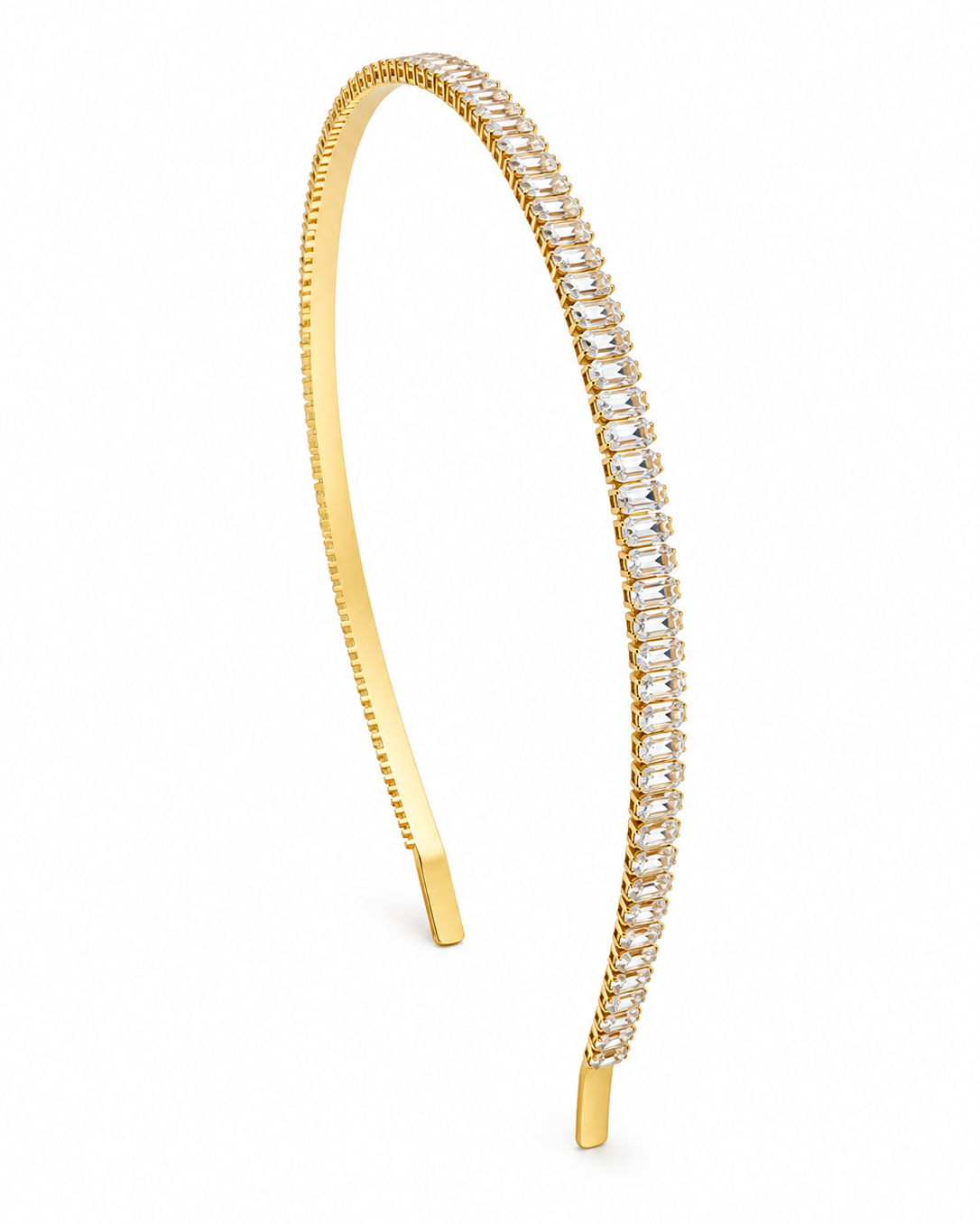 TIARA ZIRCÔNIA SHINE DOURADO