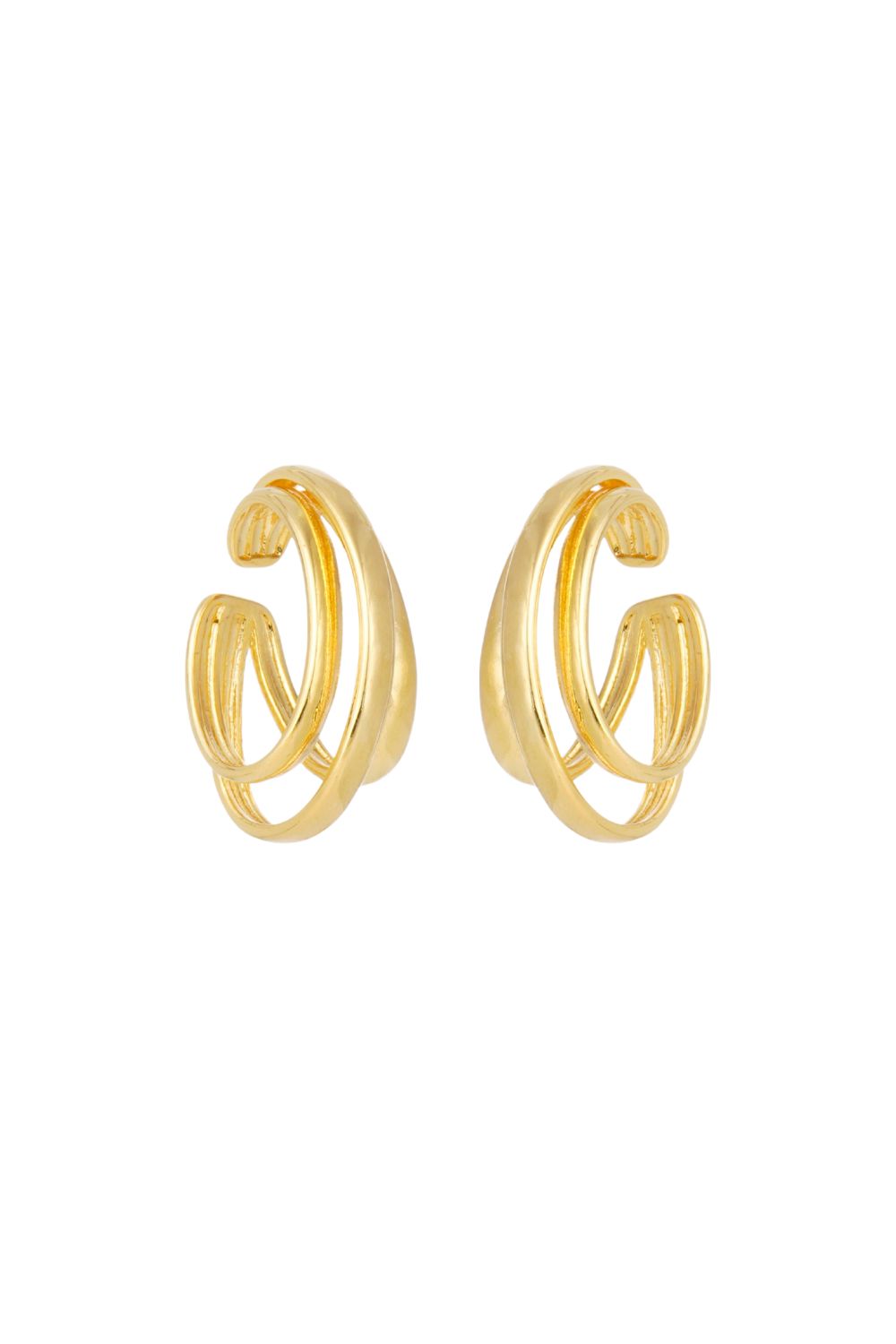 KIT DE EAR CUFF MÉDIO LUXO DOURADO