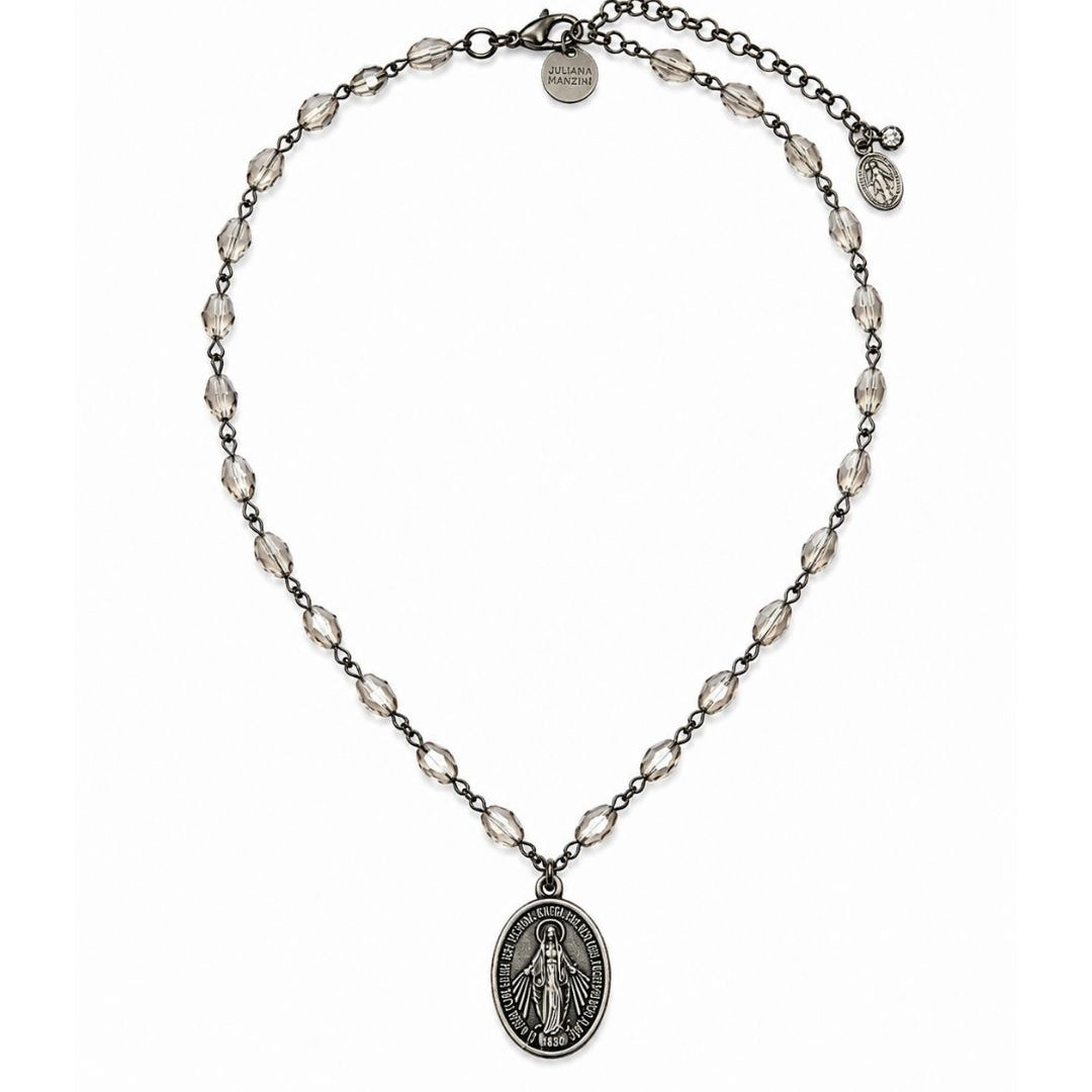 COLAR CURTO SANTO HANDMADE BLACK DIAMOND