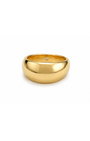 Anel Bold Feminino Dourado com Design Minimalista | Western Glam
