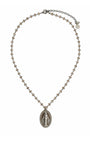 COLAR LONGO SANTO HANDMADE BLACK DIAMOND