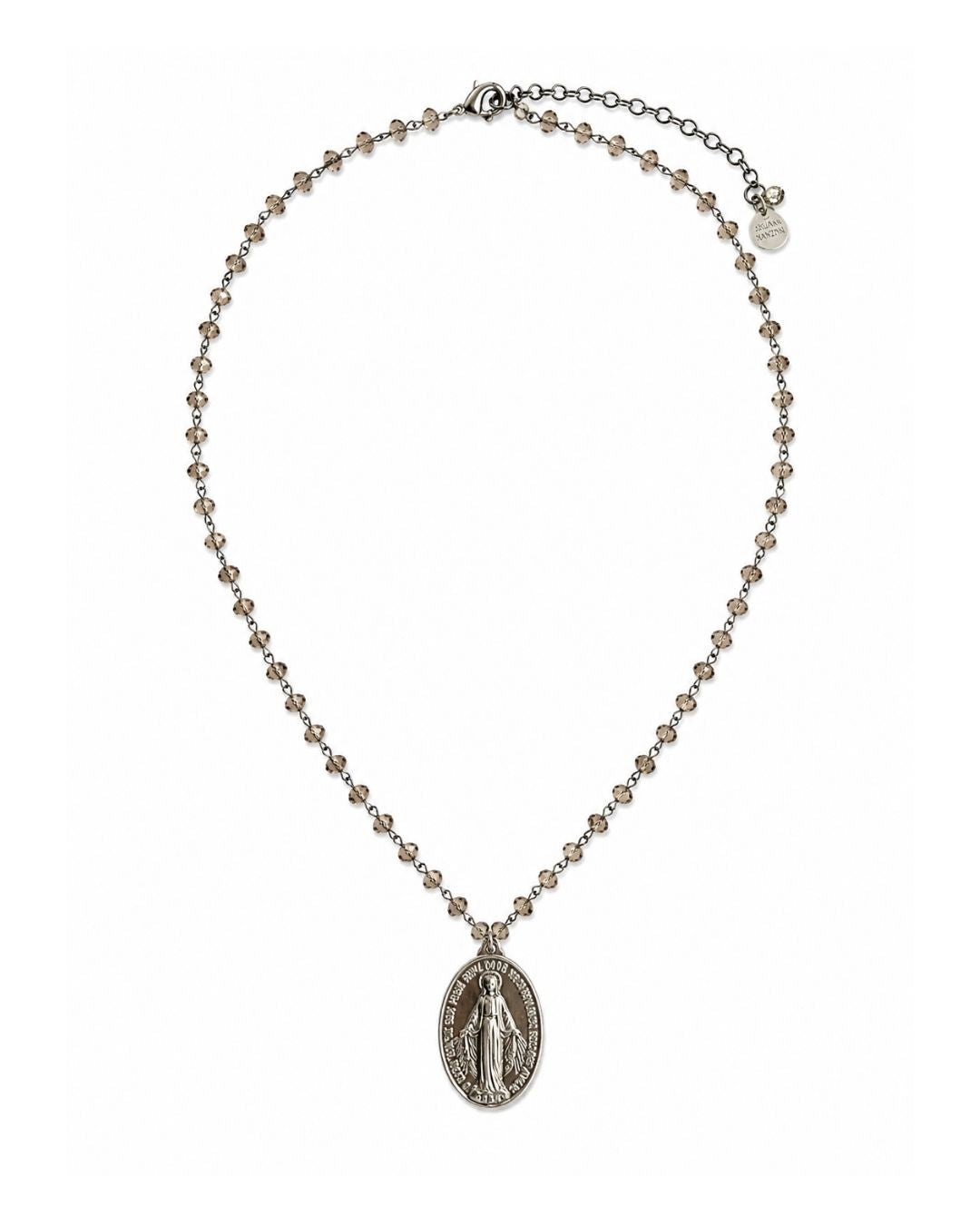 COLAR LONGO SANTO HANDMADE BLACK DIAMOND