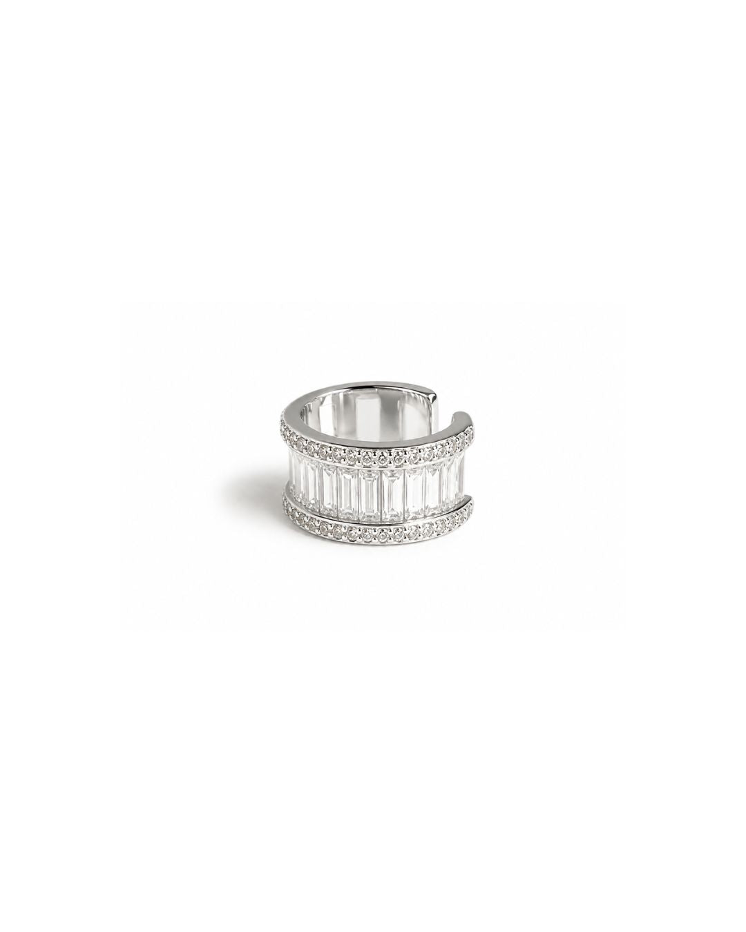EAR CUFF SHINE PEQUENO PRATEADO