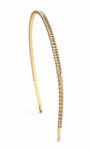TIARA STRASS MIX ZIRCÔNIAS DOURADO